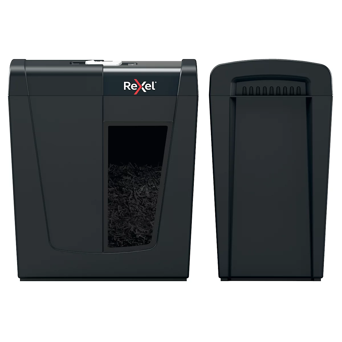 Rexel Secure X10 Aktenvernichter P4, Partikelschnitt 4 x 40 mm, 18 l, 10 Blatt Schnittleistung, Anti-Papierstau-Technologie, schwarz