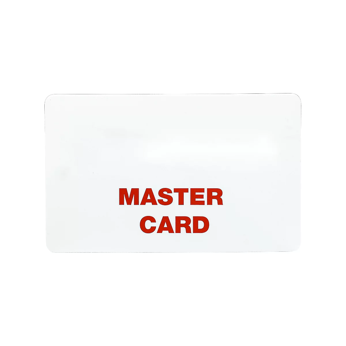 RFID-kaart, Master Card voor RFID-vergrendelingssystemen, Mifare Ultralight (13,56 MHz)