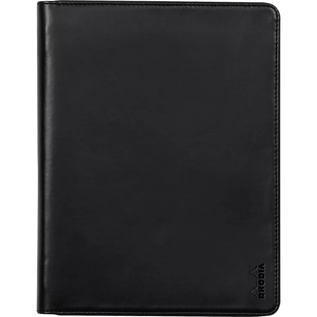 Rhodia Konferenzmappe, DIN A5, 195 x 255 mm, Reissverschluss, Kunstleder, Kartenfächer, Stiftehalter
