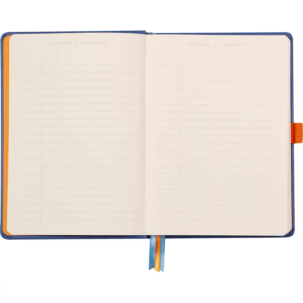 Rhodia Notizbuch Goalbook, 120 Blatt, DIN A5, 90 g/m², Hardcover, gepunktet, blau