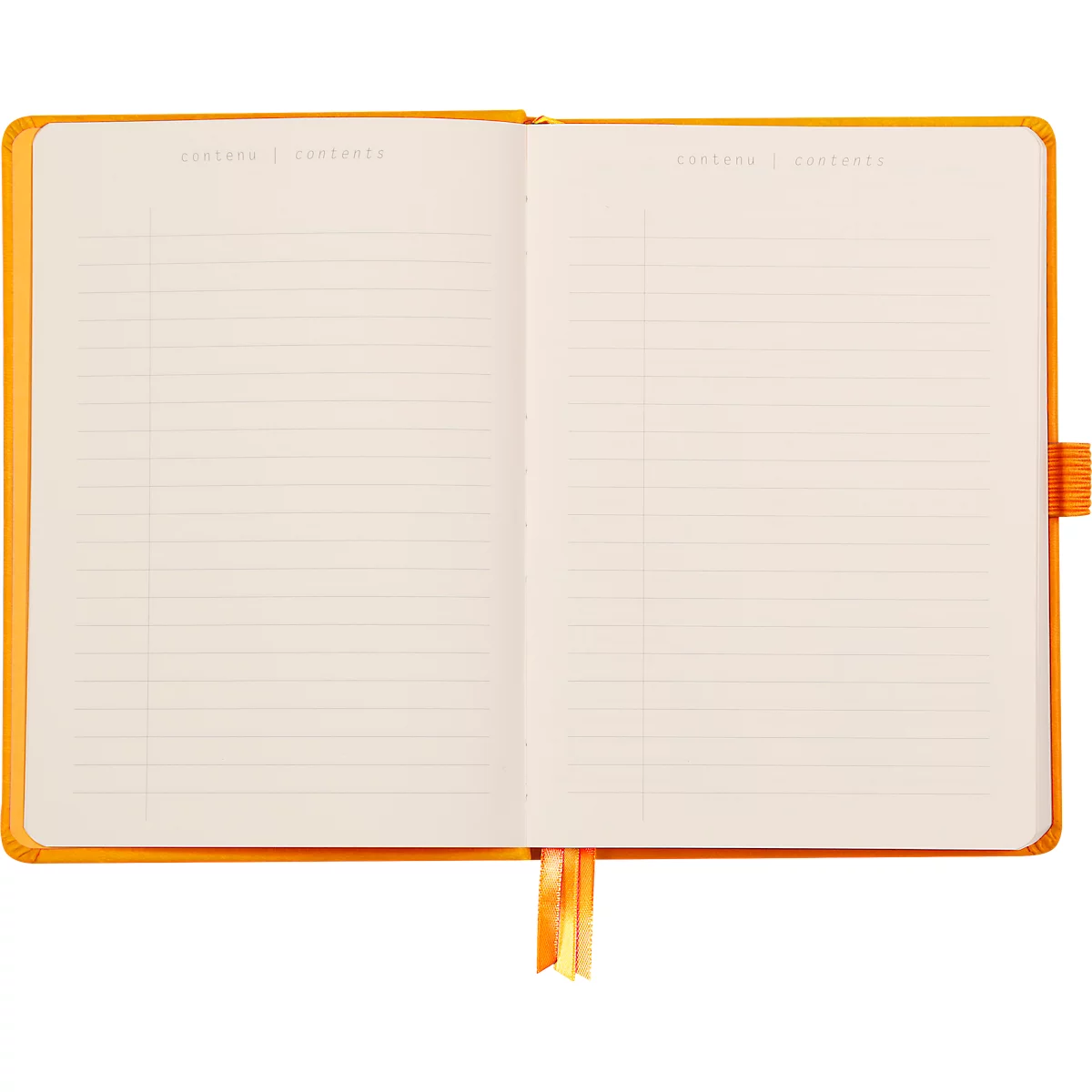 Rhodia Notizbuch Goalbook, 120 Blatt, DIN A5, 90 g/m², Hardcover, gepunktet, orange