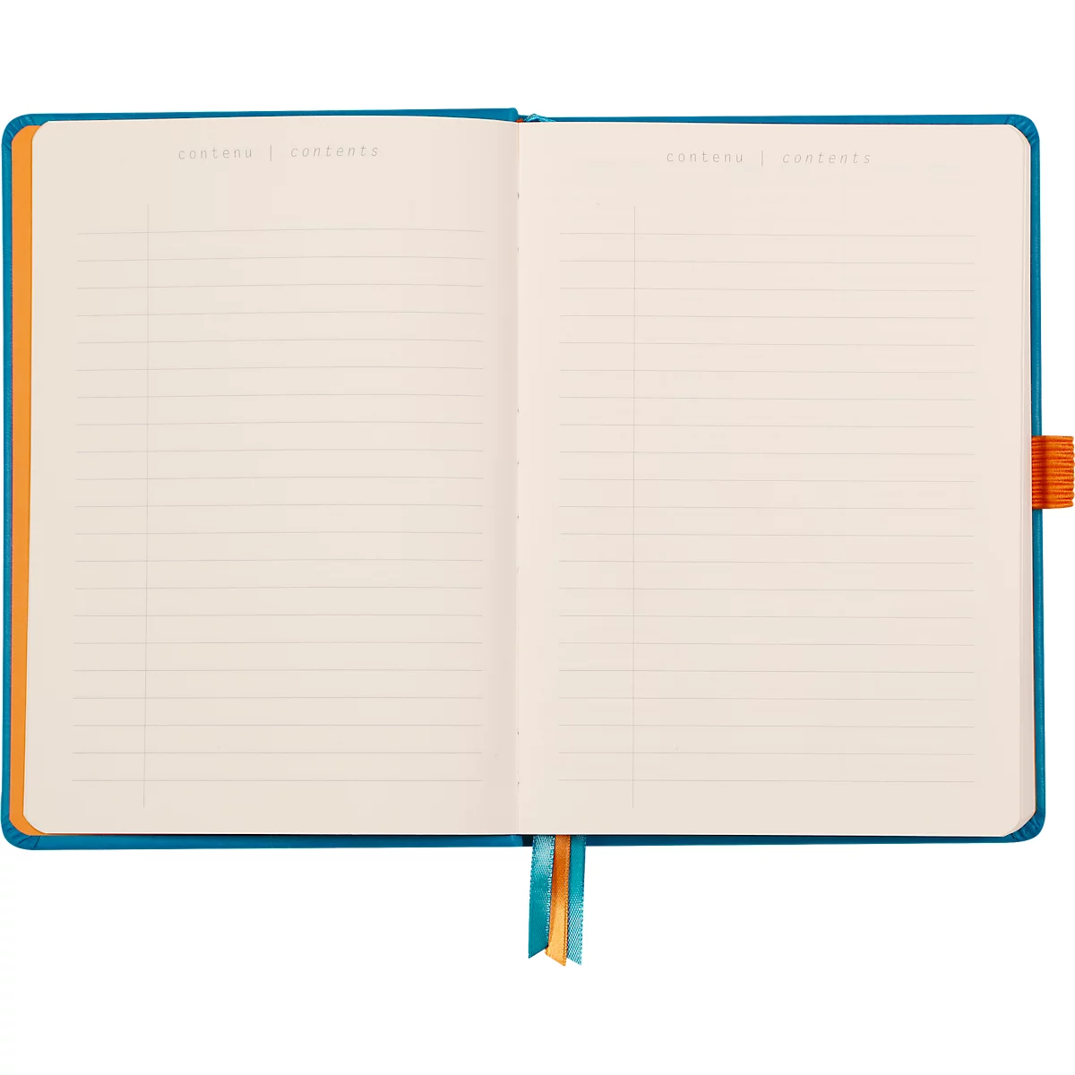 Rhodia Notizbuch Goalbook, 120 Blatt, DIN A5, 90 g/m², Hardcover, gepunktet, türkis