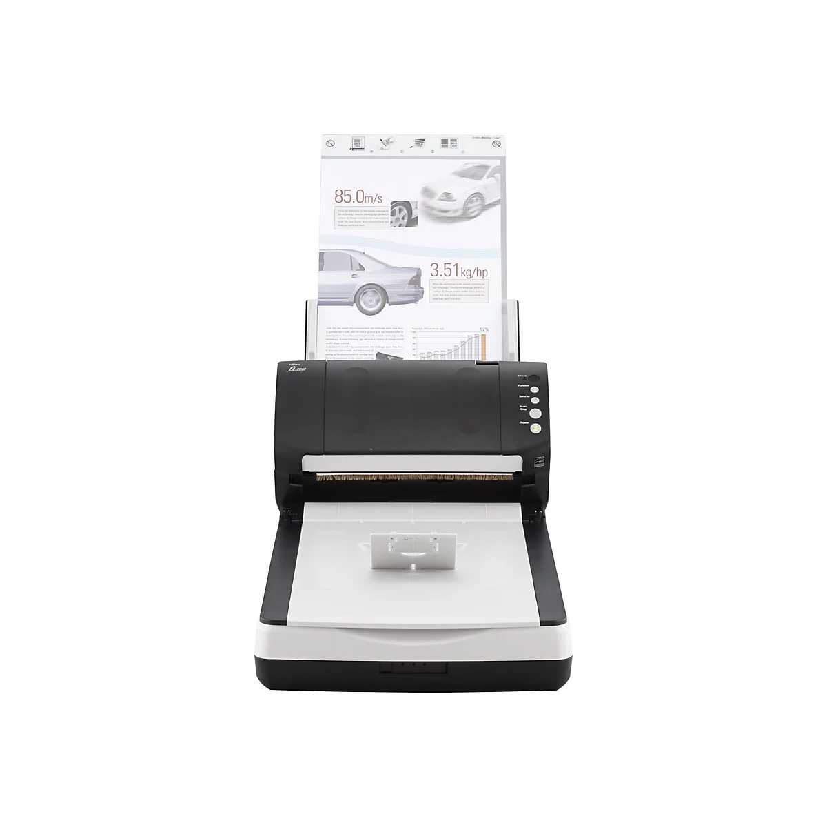 Ricoh fi 7240 - Dokumentenscanner - Triple CCD - Duplex - 216 x 355.6 mm - 600 dpi x 600 dpi