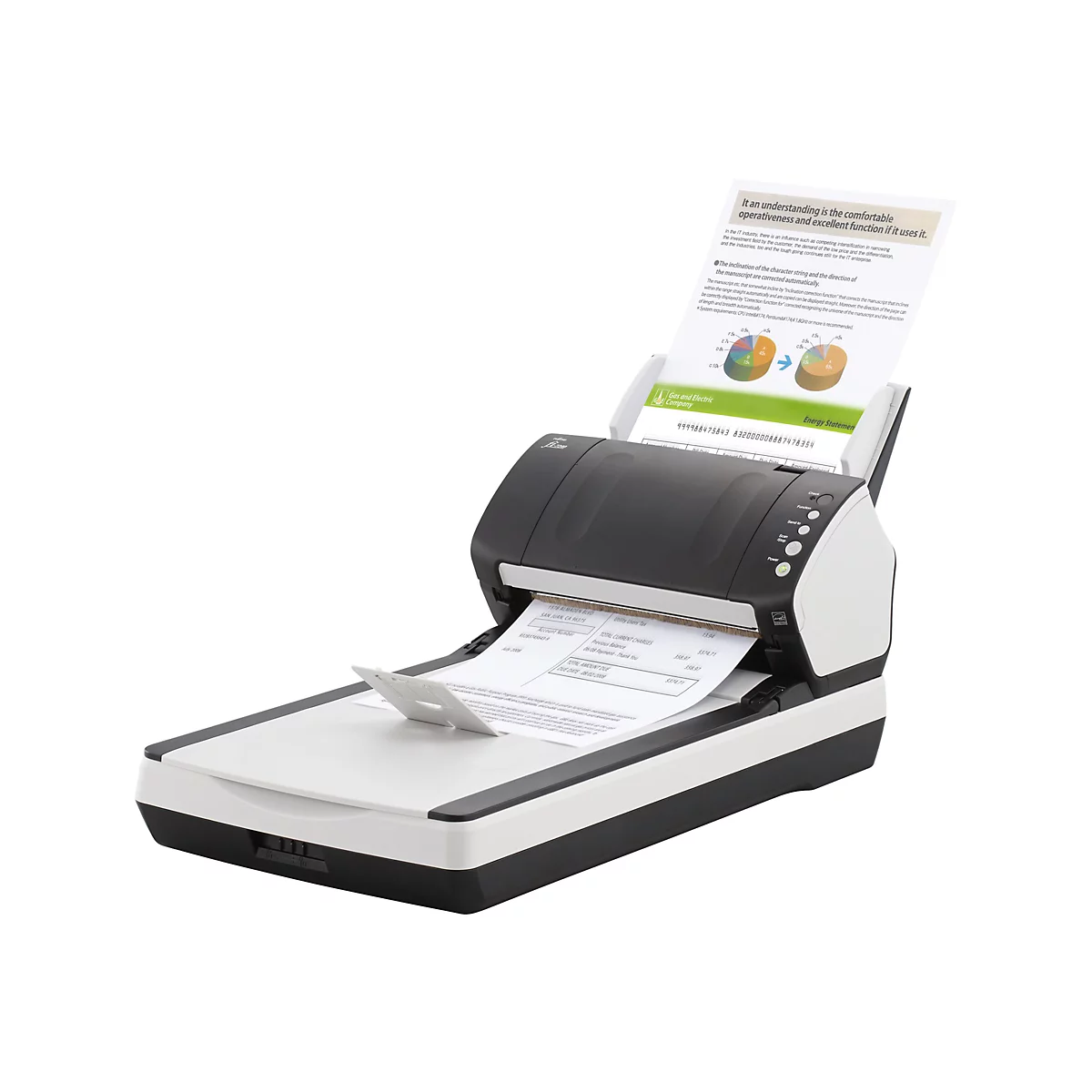 Ricoh fi 7240 - Dokumentenscanner - Triple CCD - Duplex - 216 x 355.6 mm - 600 dpi x 600 dpi