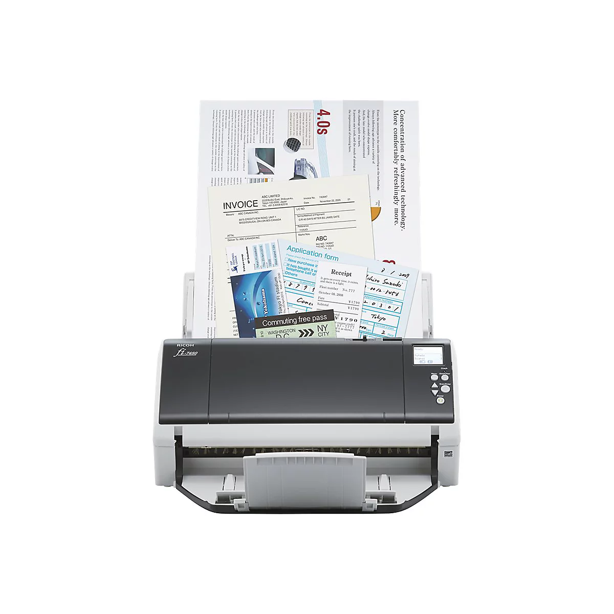 Ricoh fi-7480 - Dokumentenscanner - Dual CCD - Duplex - 304.8 x 431.8 mm - 600 dpi x 600 dpi