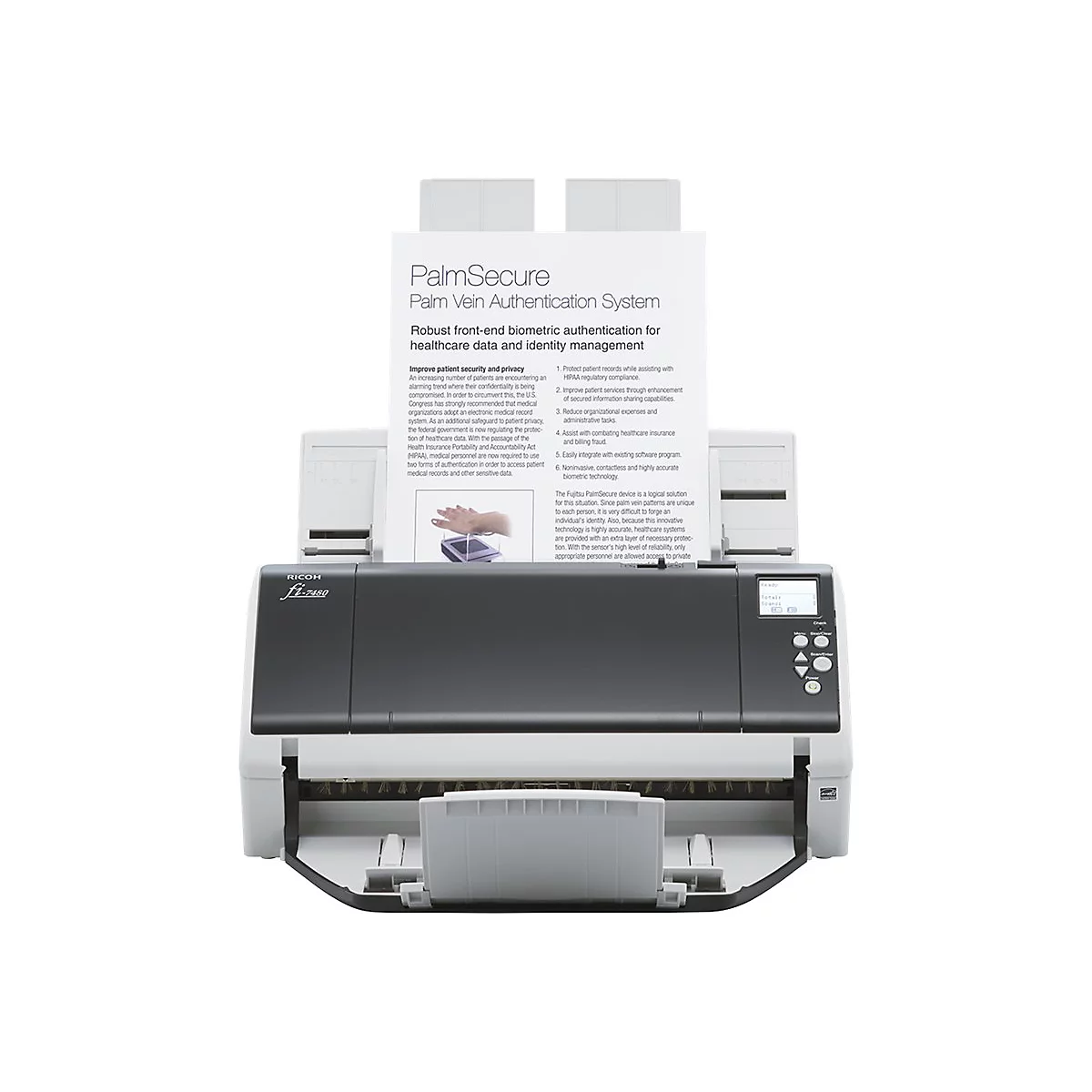 Ricoh fi-7480 - Dokumentenscanner - Dual CCD - Duplex - 304.8 x 431.8 mm - 600 dpi x 600 dpi