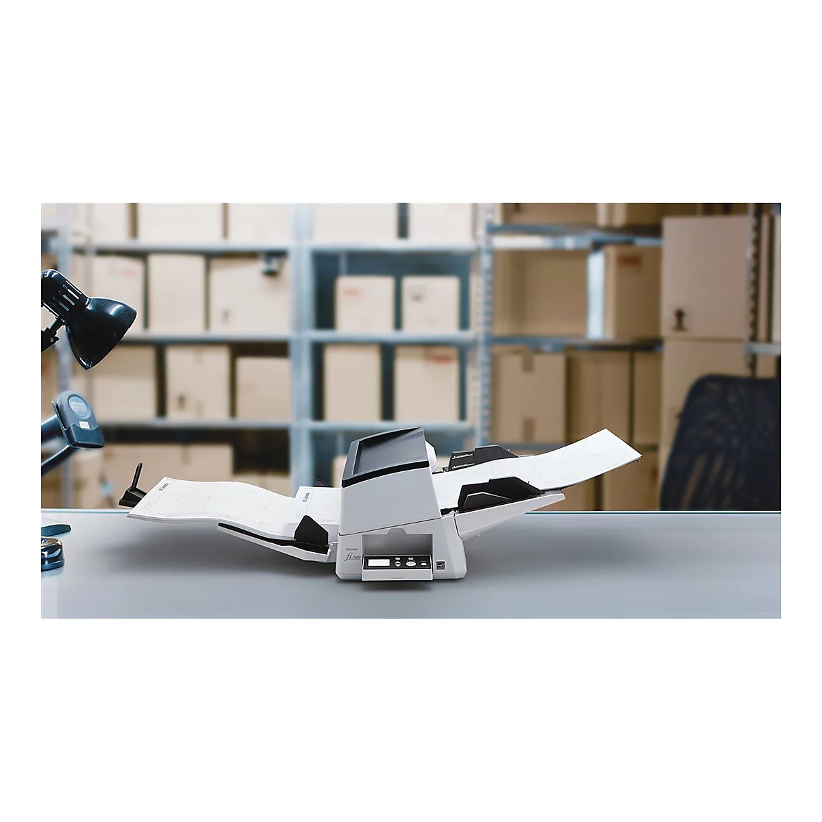 Ricoh fi-7600 - Dokumentenscanner - Dual CCD - Duplex - 304.8 x 431.8 mm - 600 dpi x 600 dpi