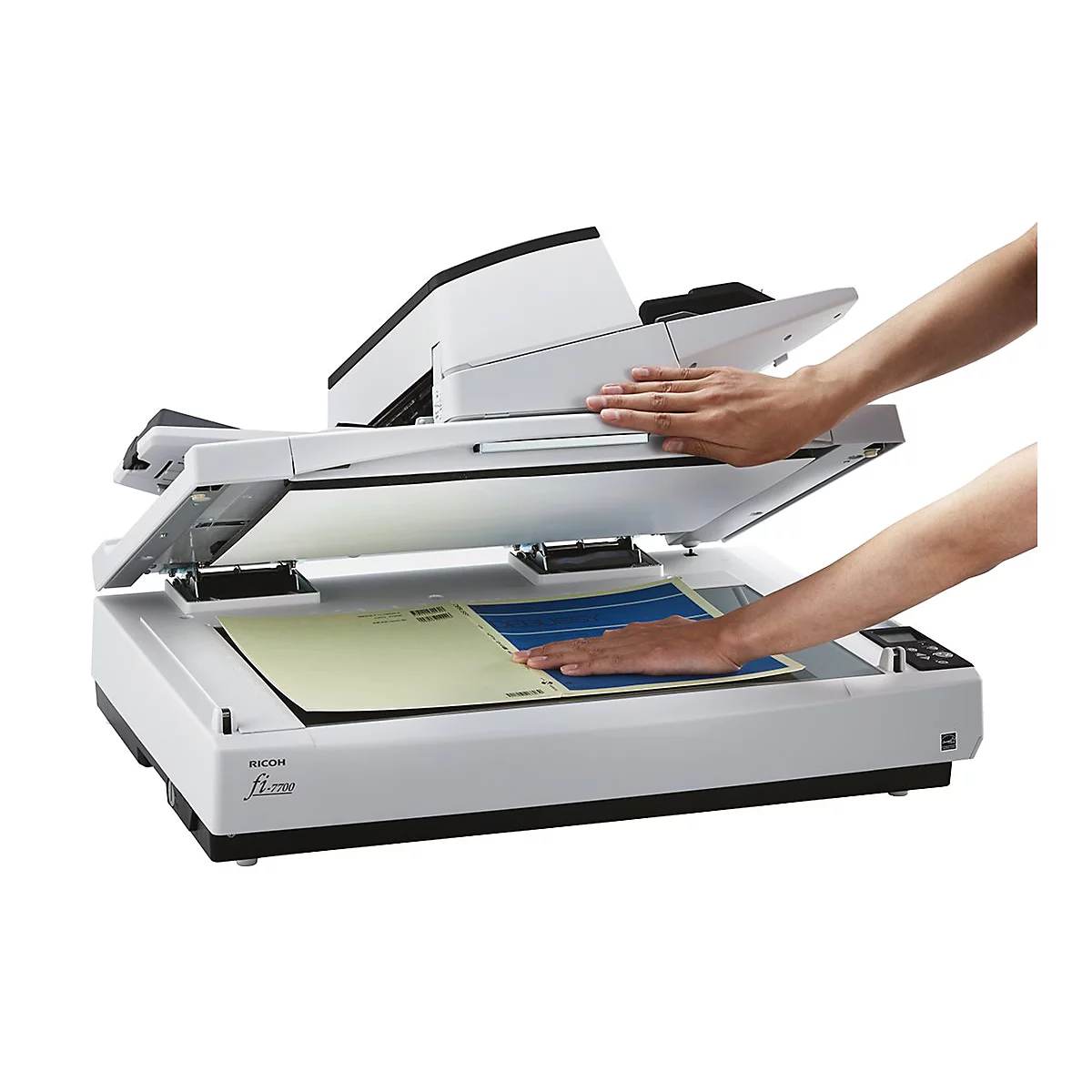 Ricoh fi-7700 - Dokumentenscanner - Triple CCD - Duplex - ARCH B - 600 dpi x 600 dpi