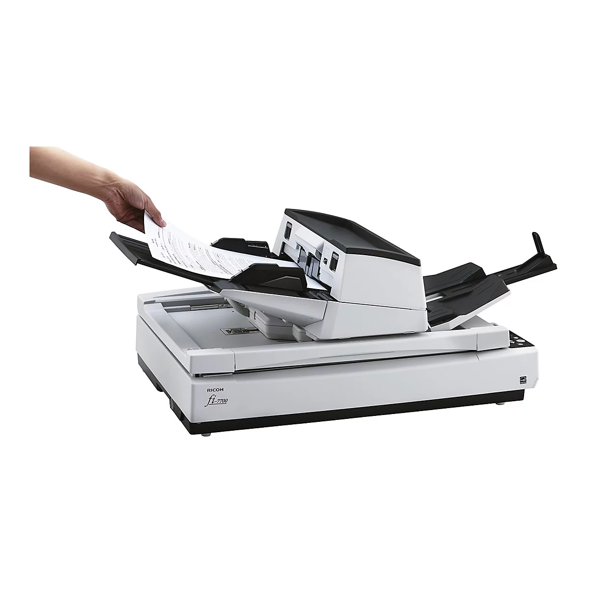 Ricoh fi-7700 - Dokumentenscanner - Triple CCD - Duplex - ARCH B - 600 dpi x 600 dpi