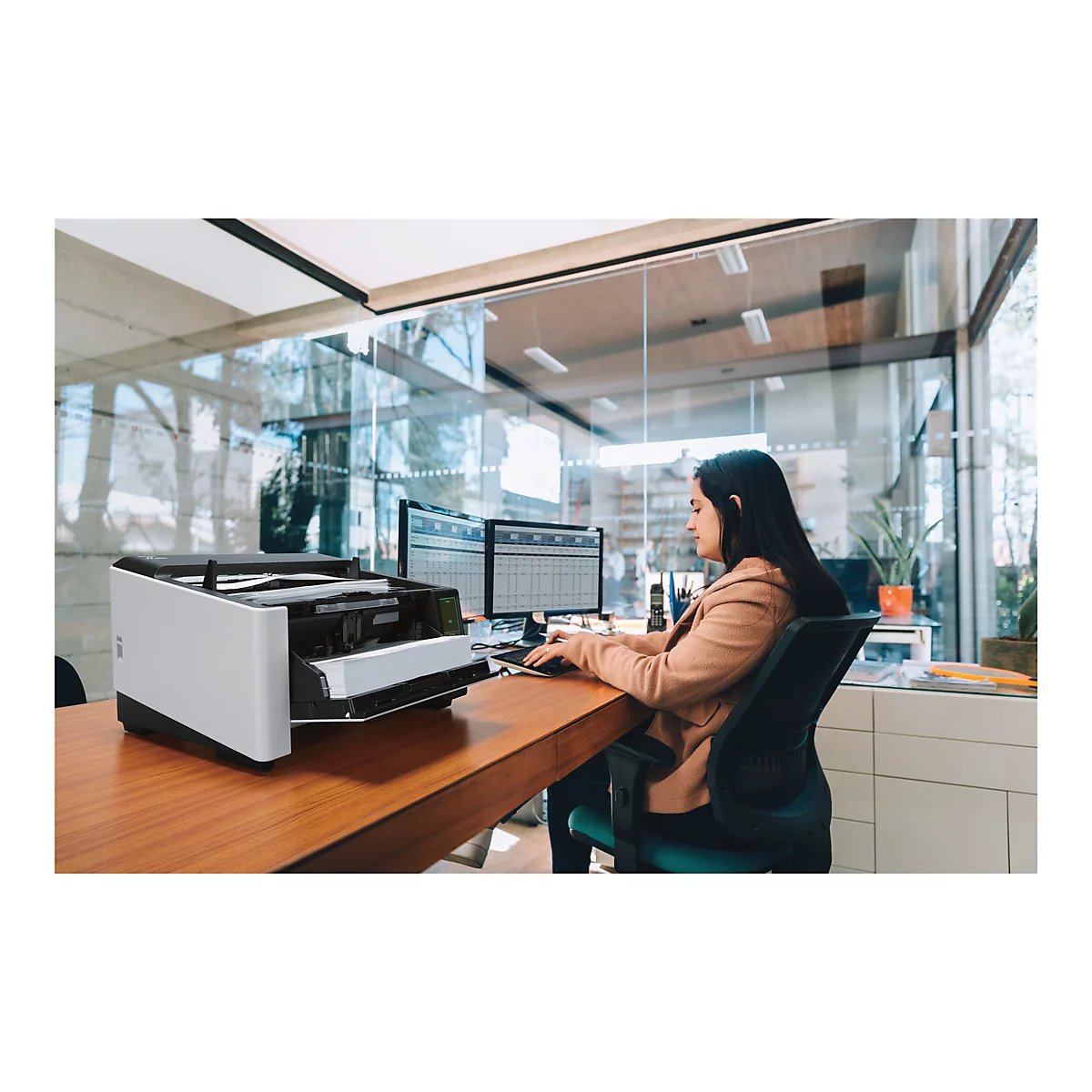Ricoh fi 8930 - Dokumentenscanner - Dual CIS - Duplex - 305 x 431.8 mm - 600 dpi x 600 dpi