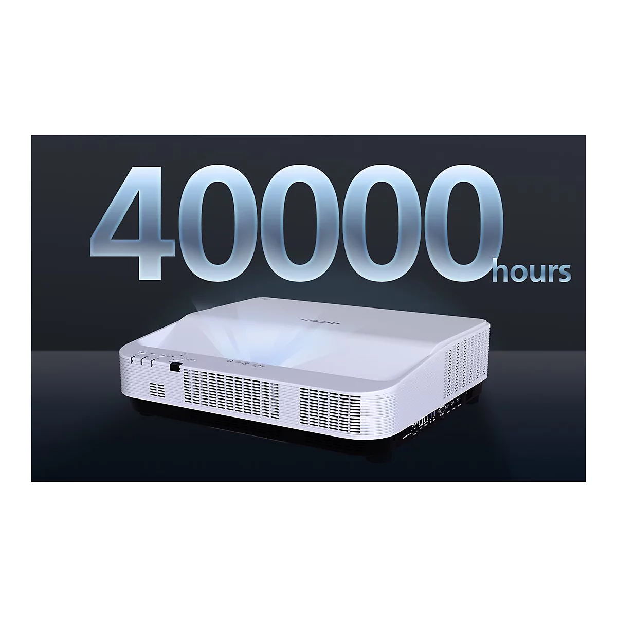 Ricoh PJ UHL3660 - DLP-Projektor - Laser - 6500 lm - 3840 x 2160 - 16:9