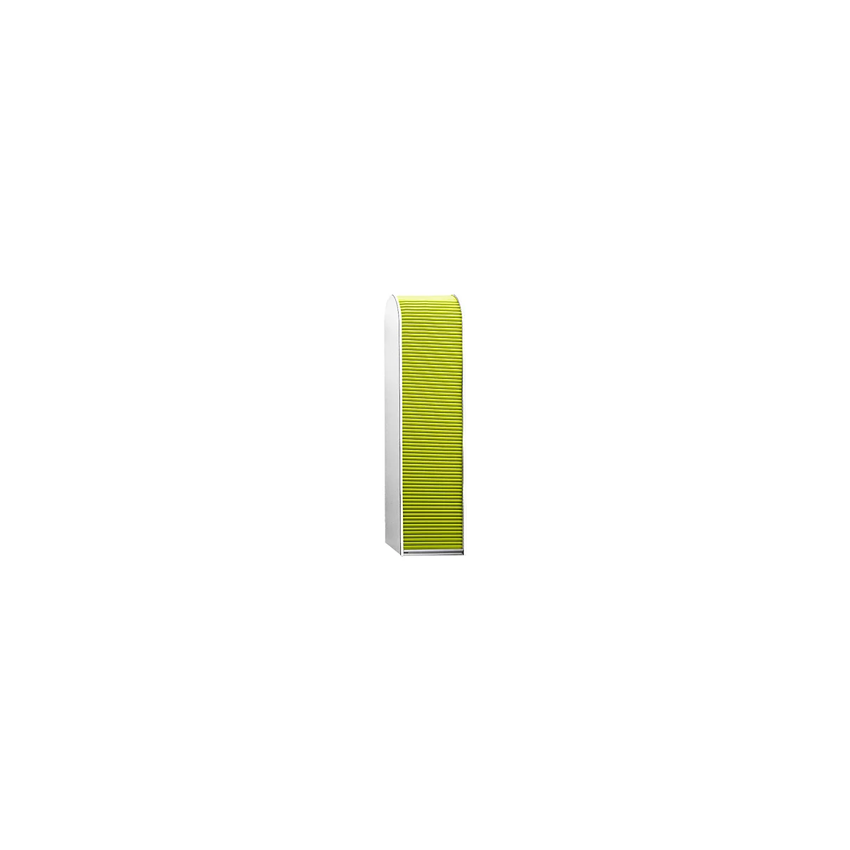 Rideau pour armoire haute l. 500 mm vert