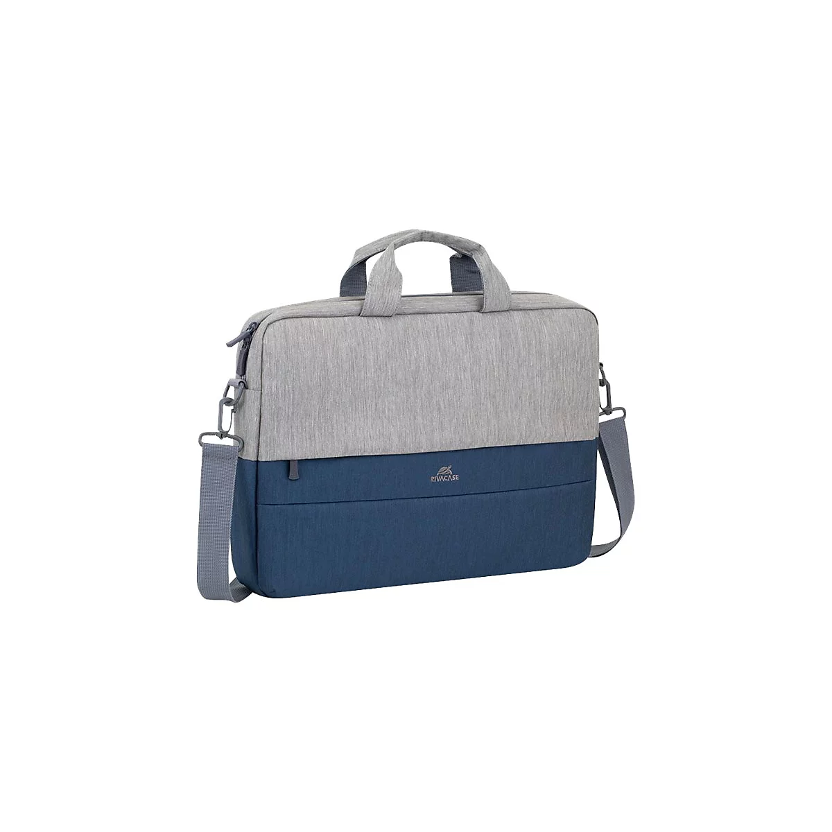 Riva Case 75 series 7532 - Notebook-Tasche - 39.6 cm (15.6') - Grau, dunkelblau