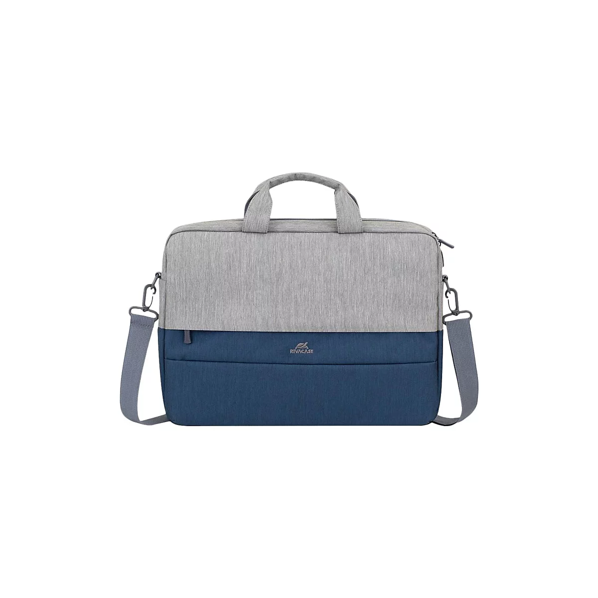 Riva Case 75 series 7532 - Notebook-Tasche - 39.6 cm (15.6') - Grau, dunkelblau
