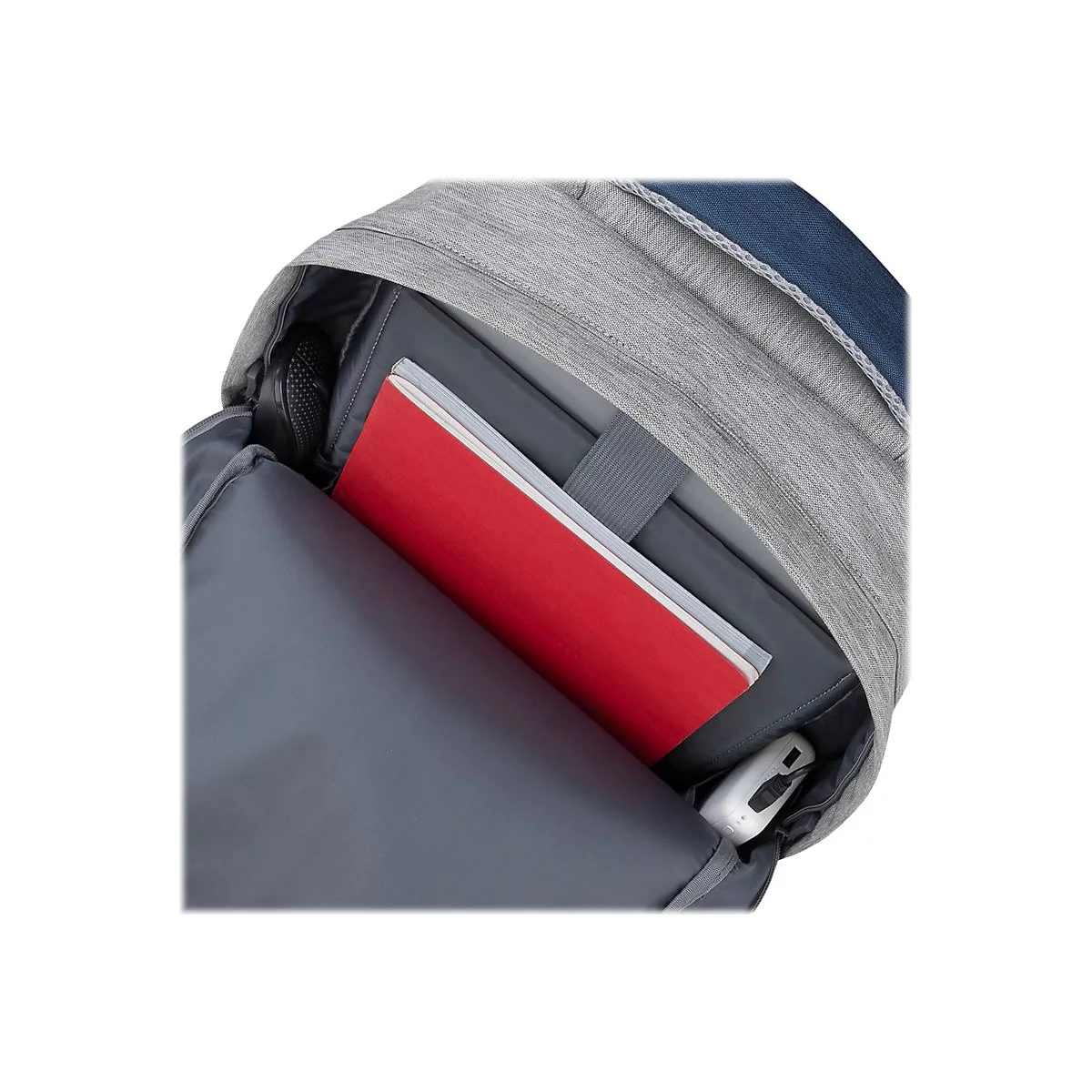 Riva Case 75 series 7562 - Notebook-Rucksack - 39.6 cm (15.6') - Grau, dunkelblau