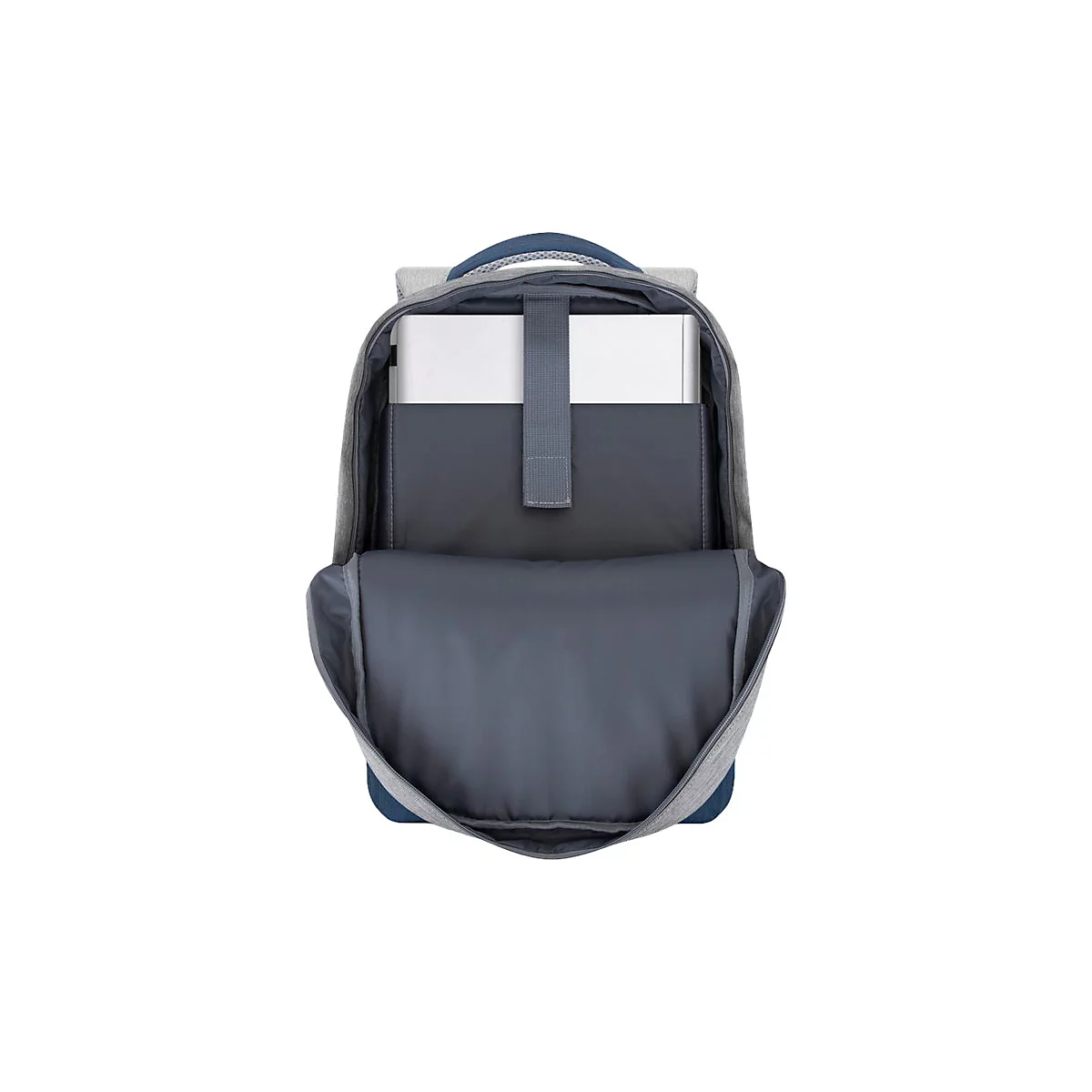 Riva Case 75 series 7562 - Notebook-Rucksack - 39.6 cm (15.6') - Grau, dunkelblau