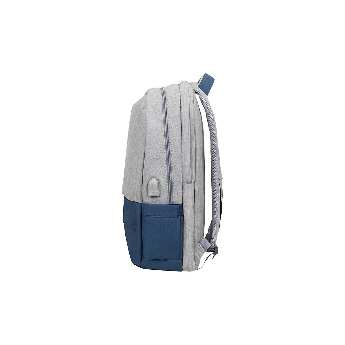 Riva Case 75 series 7567 - Notebook-Rucksack - 43.9 cm (17.3') - Grau, dunkelblau