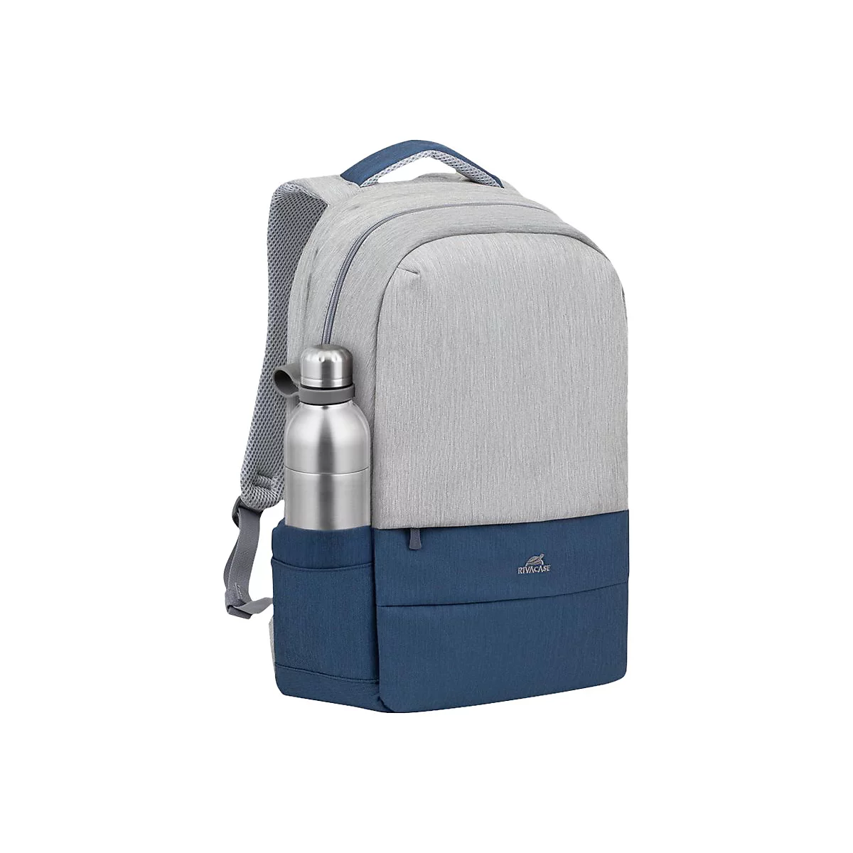 Riva Case 75 series 7567 - Notebook-Rucksack - 43.9 cm (17.3') - Grau, dunkelblau
