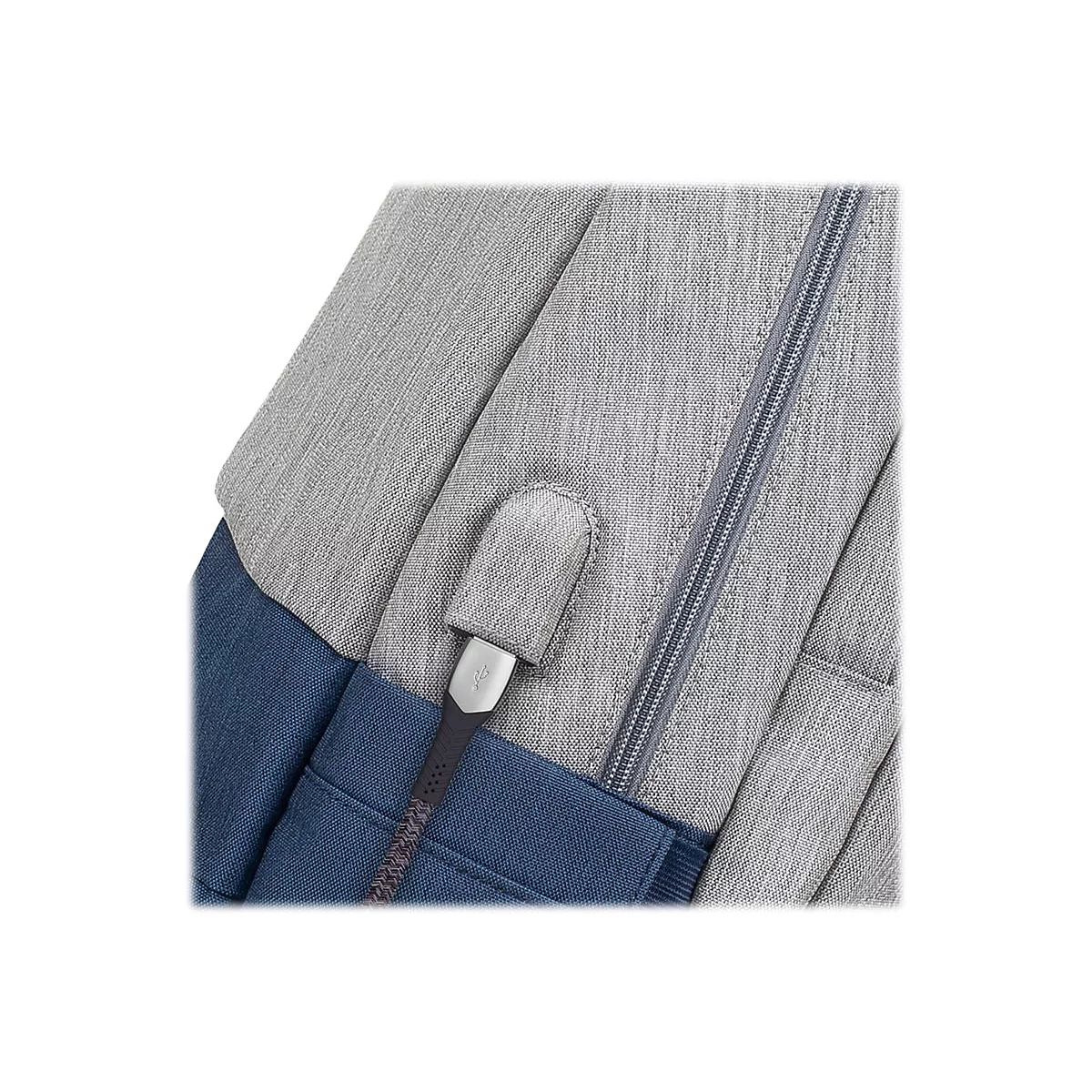 Riva Case 75 series 7567 - Notebook-Rucksack - 43.9 cm (17.3') - Grau, dunkelblau
