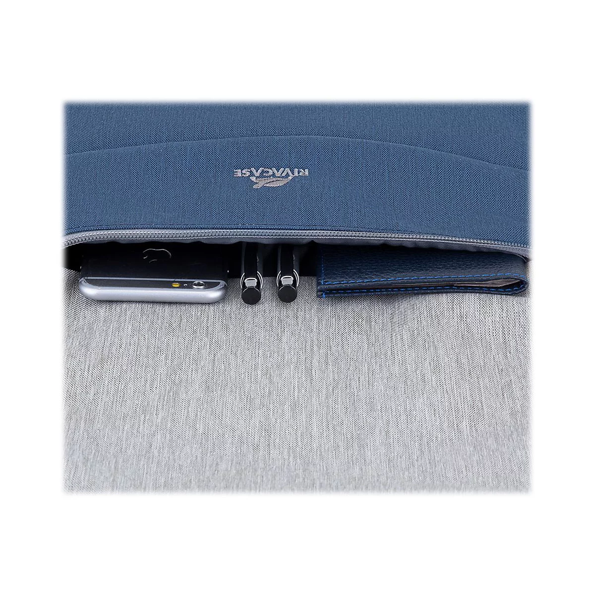 Riva Case 75 series 7567 - Notebook-Rucksack - 43.9 cm (17.3') - Grau, dunkelblau