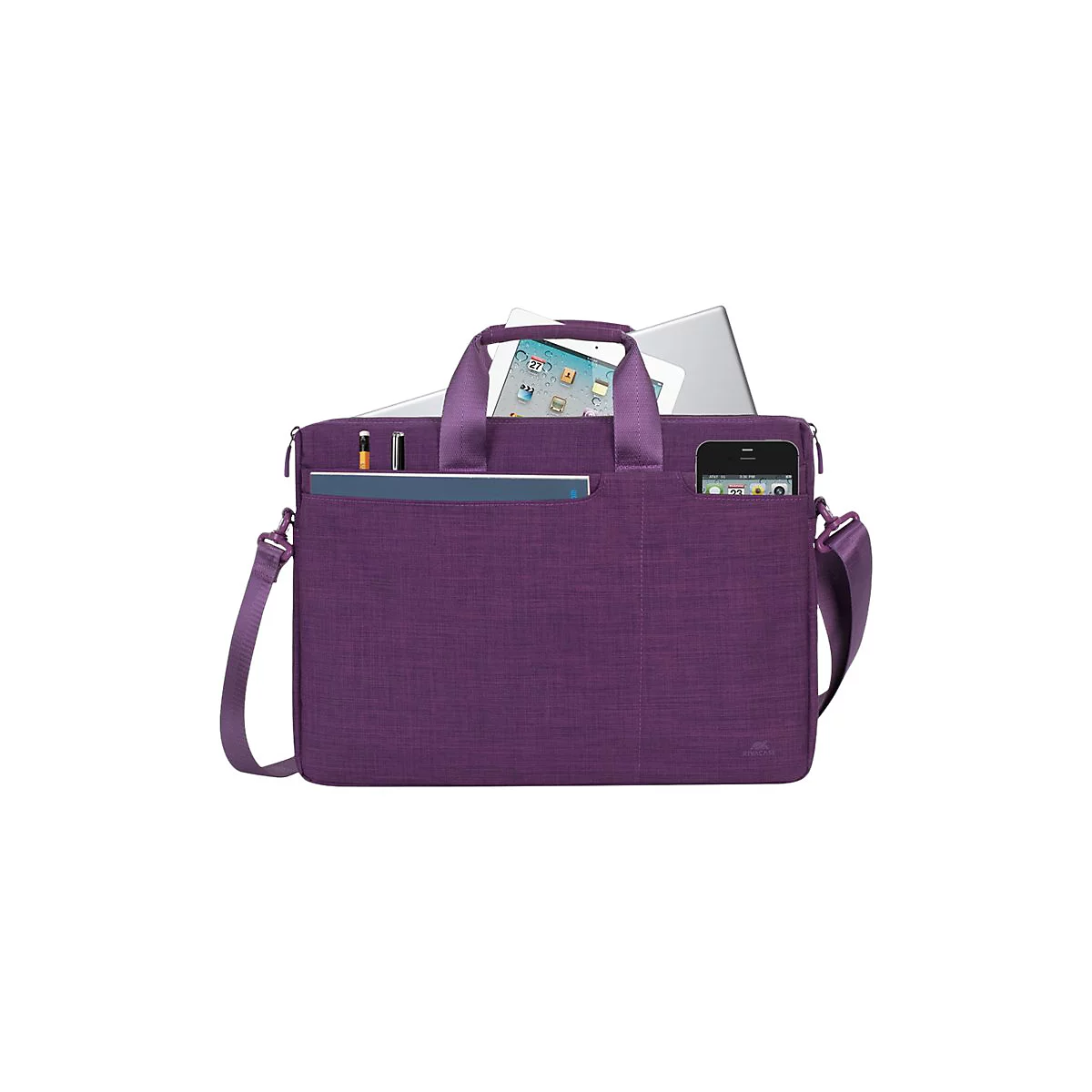 Riva Case Biscayne 8335 - Notebook-Tasche - 39.6 cm (15.6') - lila