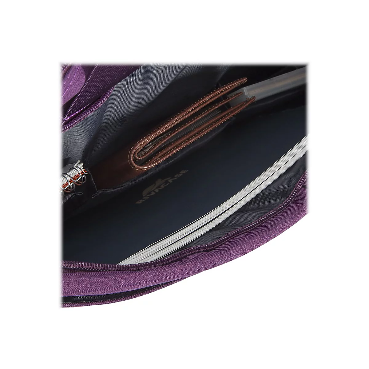 Riva Case Biscayne 8335 - Notebook-Tasche - 39.6 cm (15.6') - lila