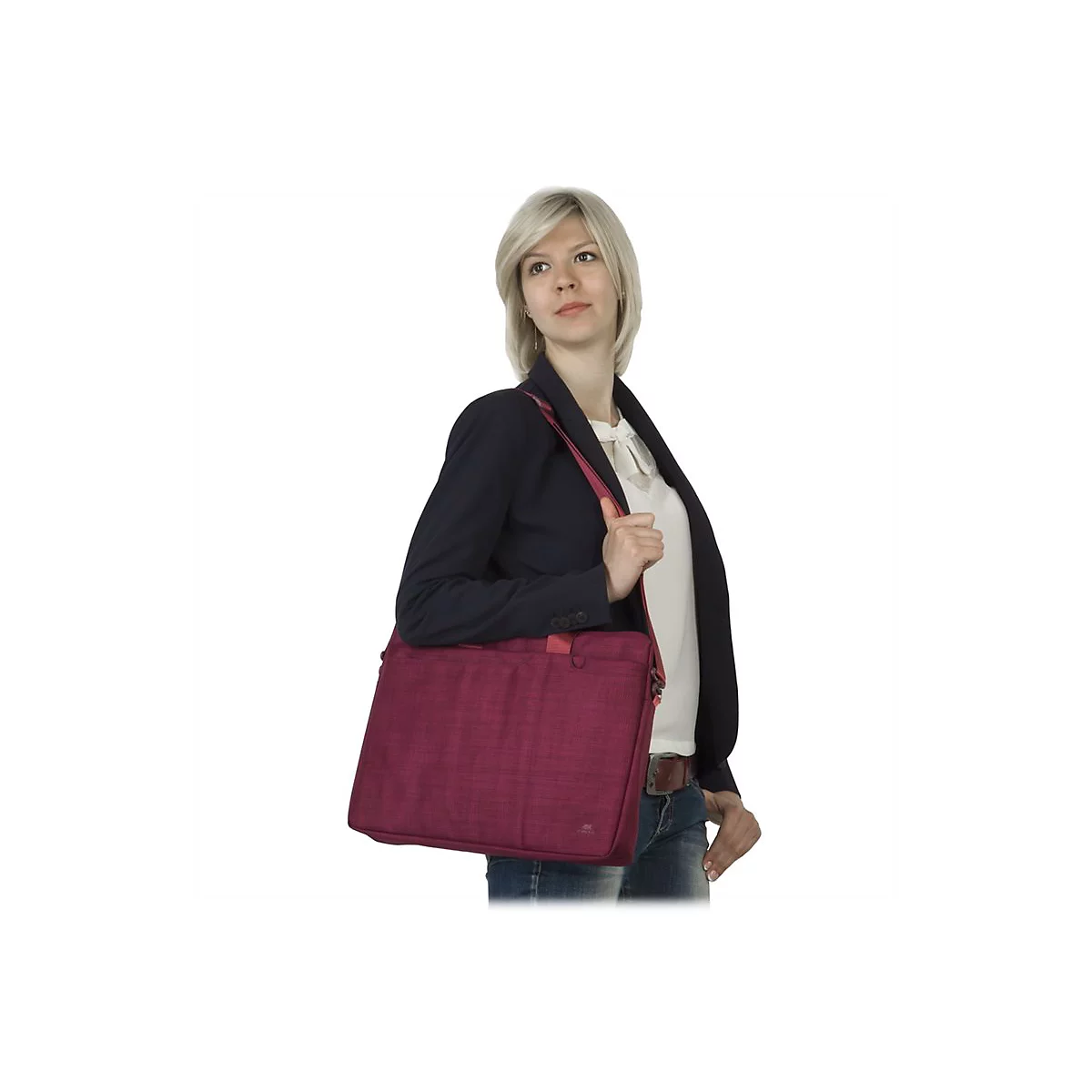 Riva Case Biscayne - Notebook-Tasche - 39.6 cm (15.6') - Rot