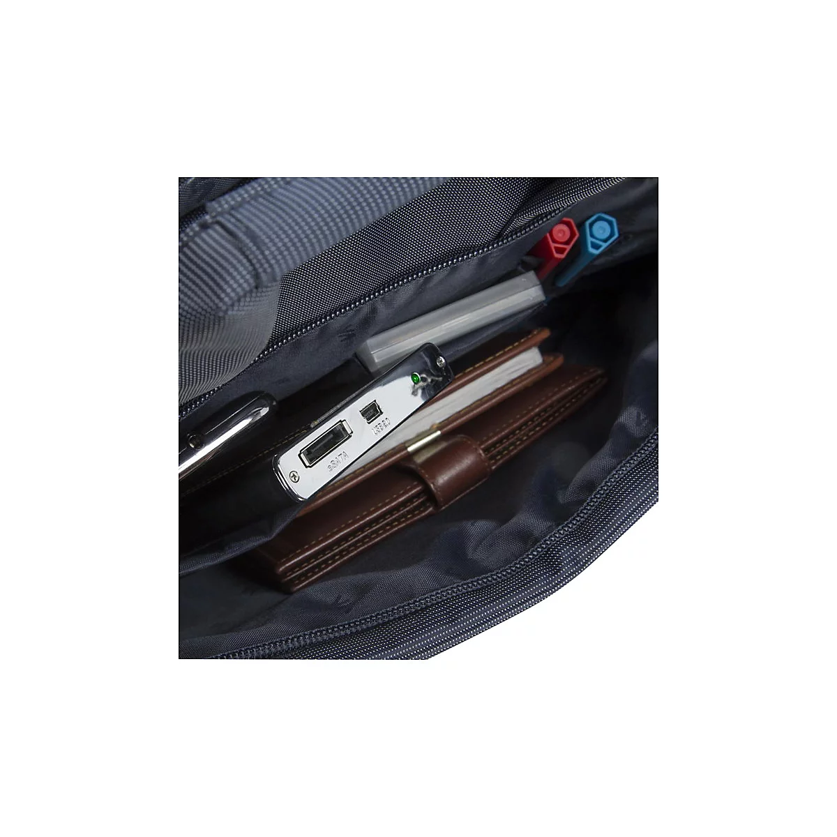 Riva Case Central 8221 - Notebook-Tasche - 33.8 cm (13.3') - Blau