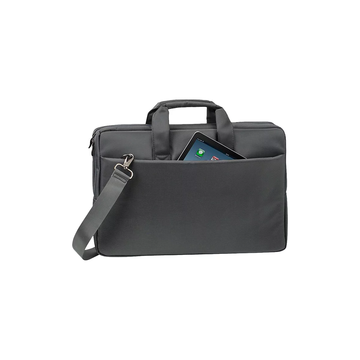 Riva Case Central 8251 - Notebook-Tasche - 43.9 cm (17.3') - Grau