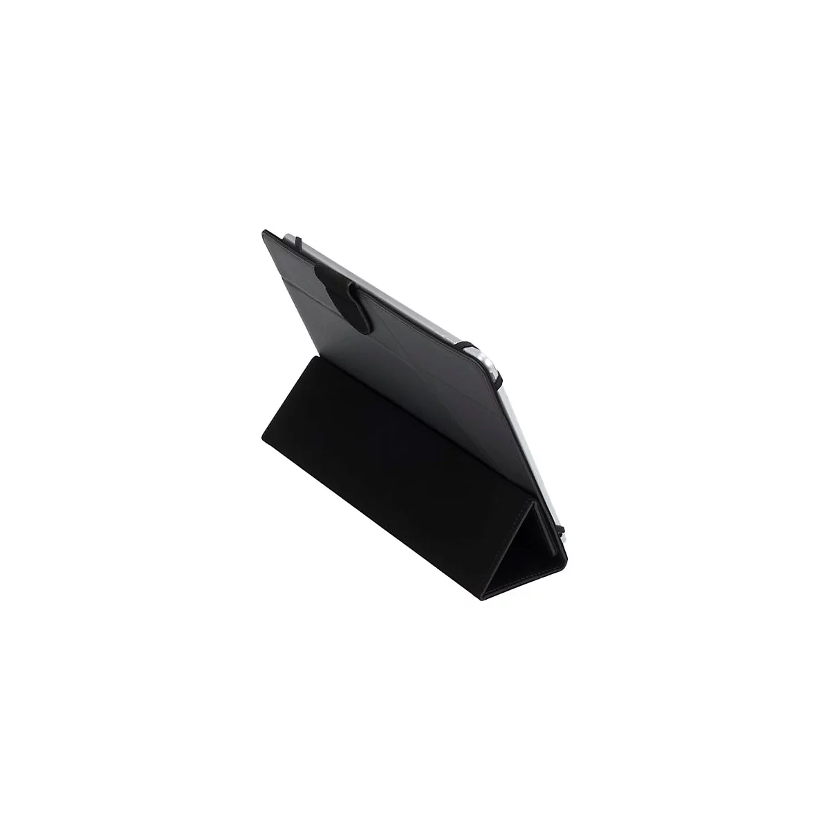 Riva Case Malpensa 3137 Universal Case - Flip-Hülle für Tablet - Polyurethan-Kunstleder - Schwarz - 10.1'