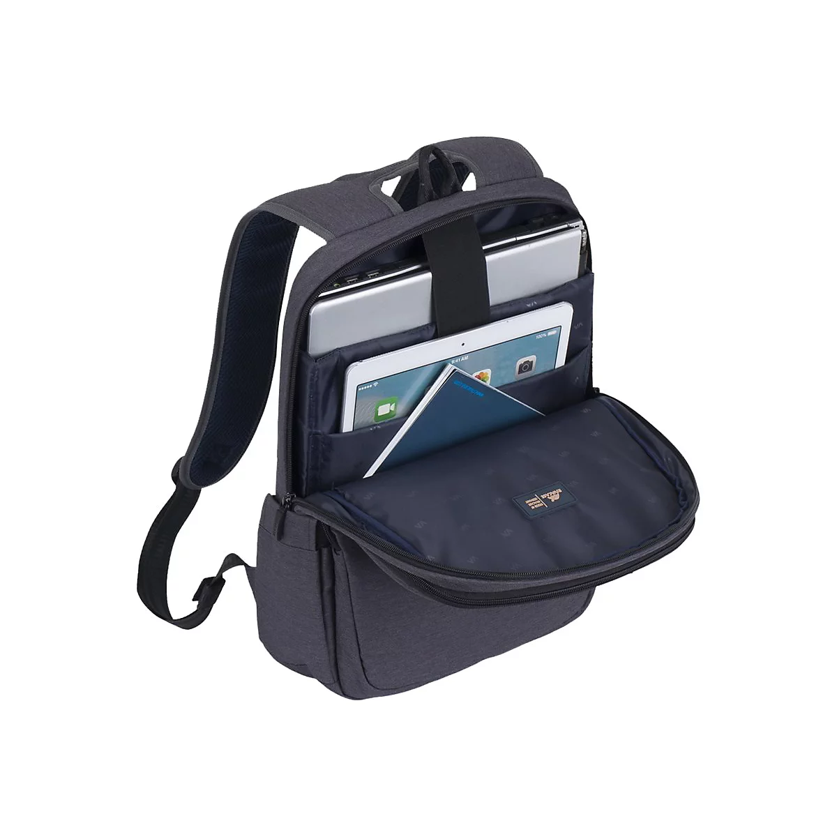 Riva Case Suzuka 7760 - Notebook-Rucksack - 39.6 cm (15.6') - Schwarz