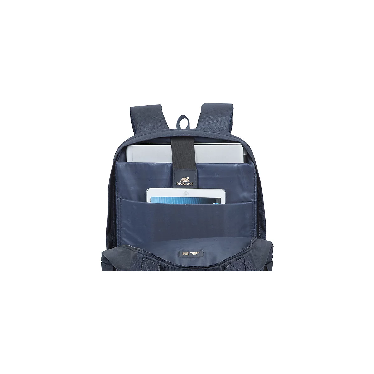Riva Case Tegel 8460 - Notebook-Rucksack - 43.9 cm (17.3') - dunkelblau