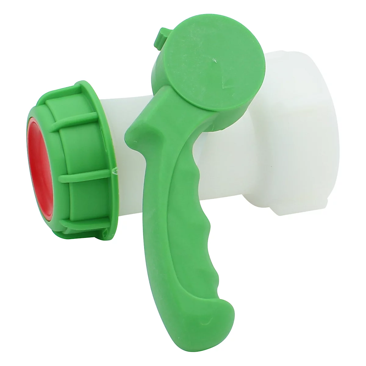 Robinet à papillon IBC, avec filetage grossier robuste, raccord de réservoir diamètre 55 - 62 mm