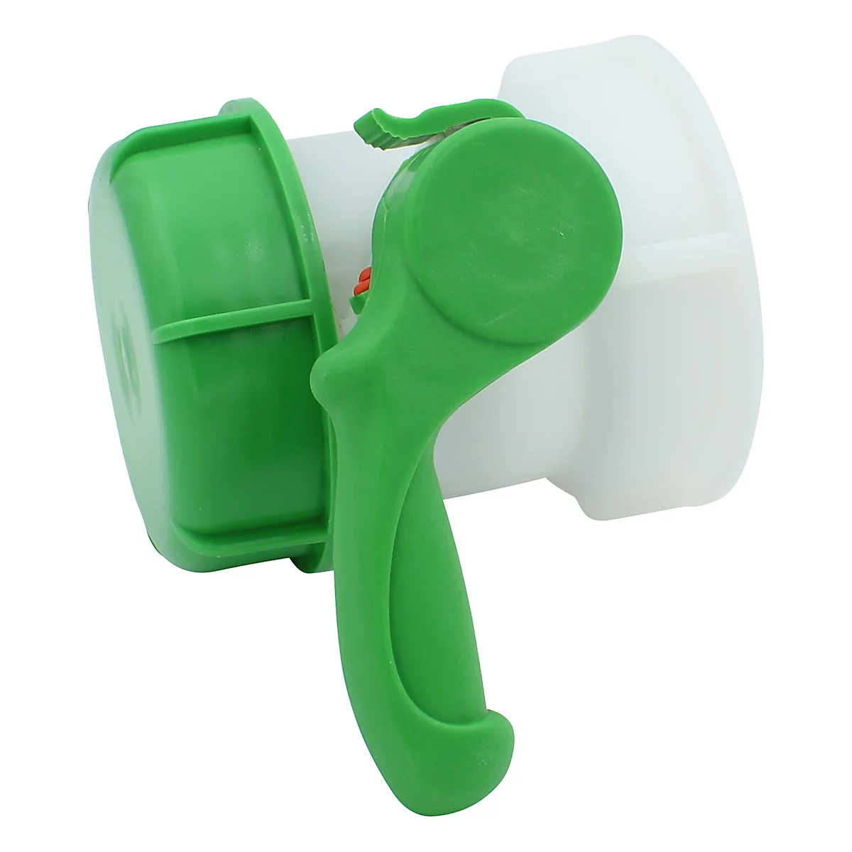 Robinet à papillon IBC, avec filetage grossier robuste, raccord de réservoir diamètre 90 - 100 mm