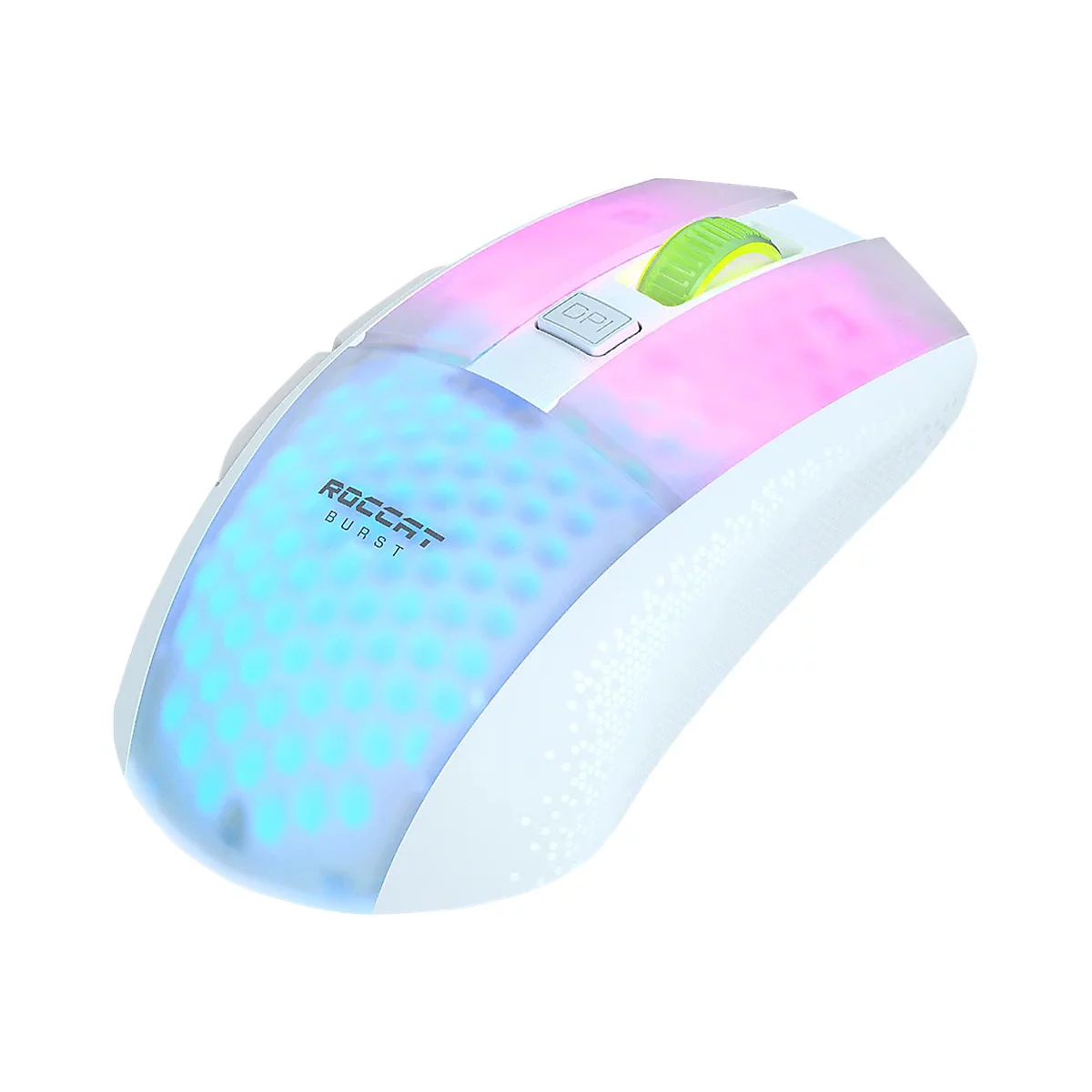 ROCCAT Burst Pro Air - Maus - ergonomisch - optisch - 6 Tasten - kabellos