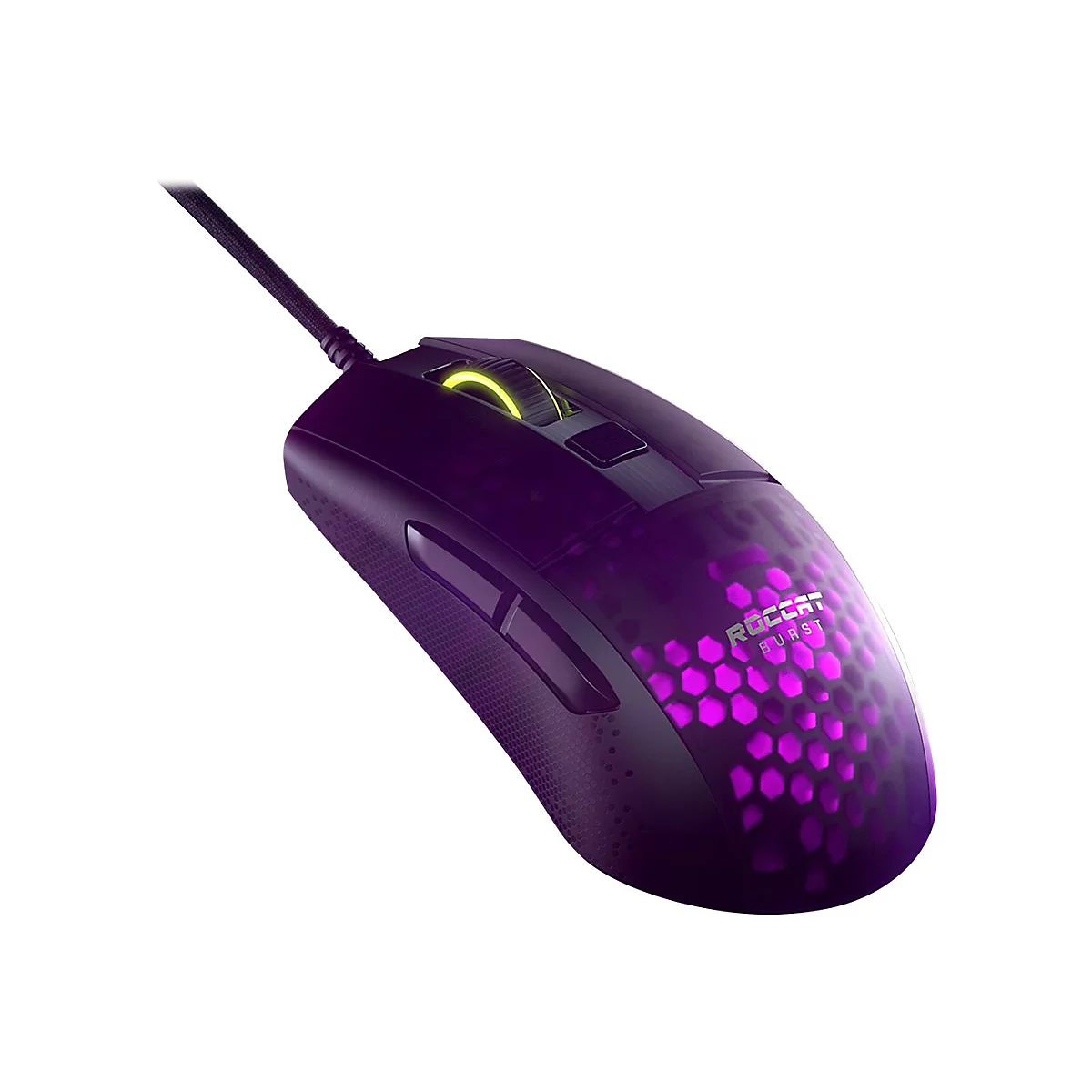 ROCCAT Burst Pro - Maus - optisch - kabelgebunden - USB 2.0 - Schwarz