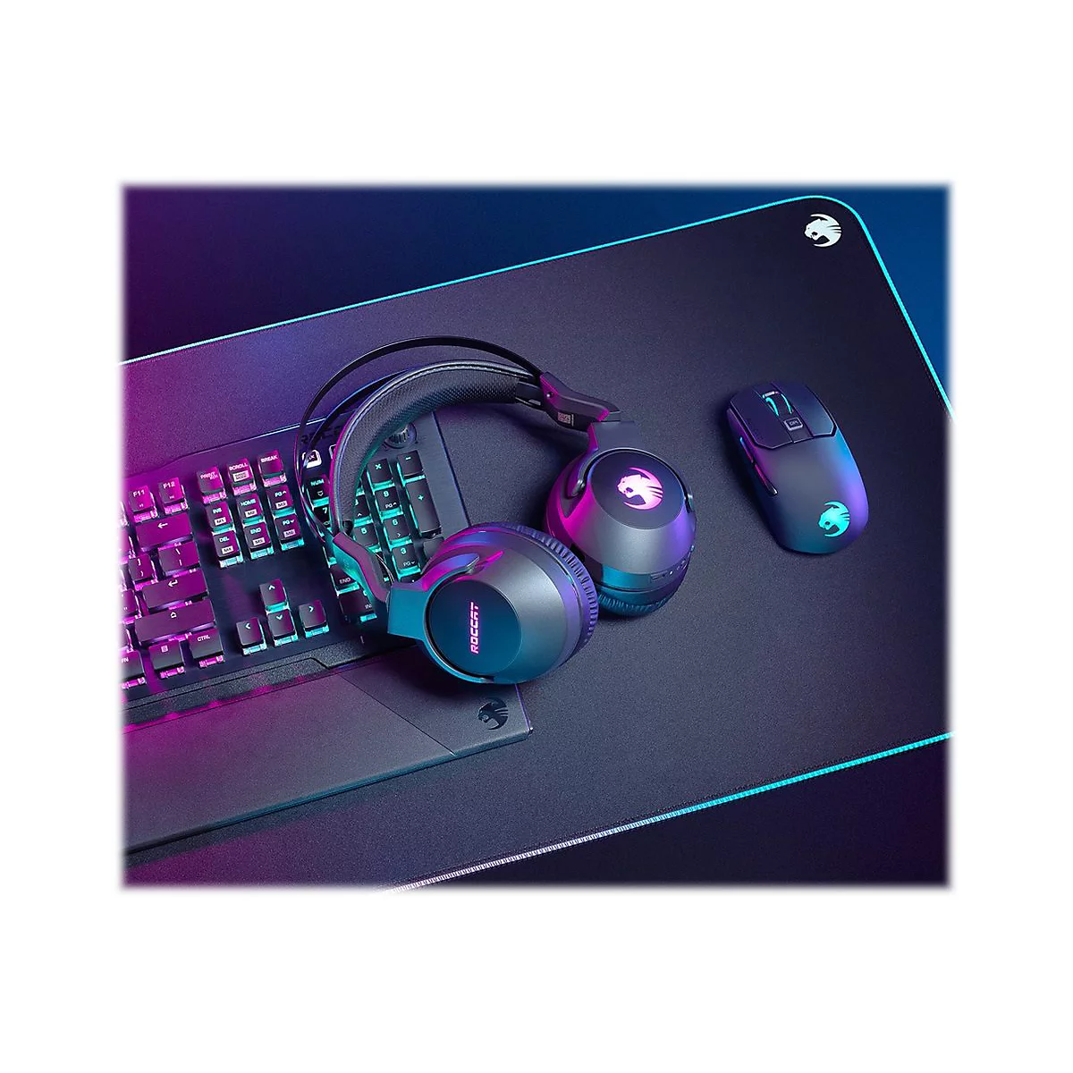 ROCCAT Elo 7.1 Air - Headset - ohrumschließend - 2,4 GHz - kabellos