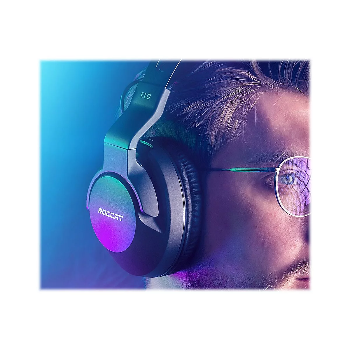 ROCCAT Elo 7.1 Air - Headset - ohrumschließend - 2,4 GHz - kabellos