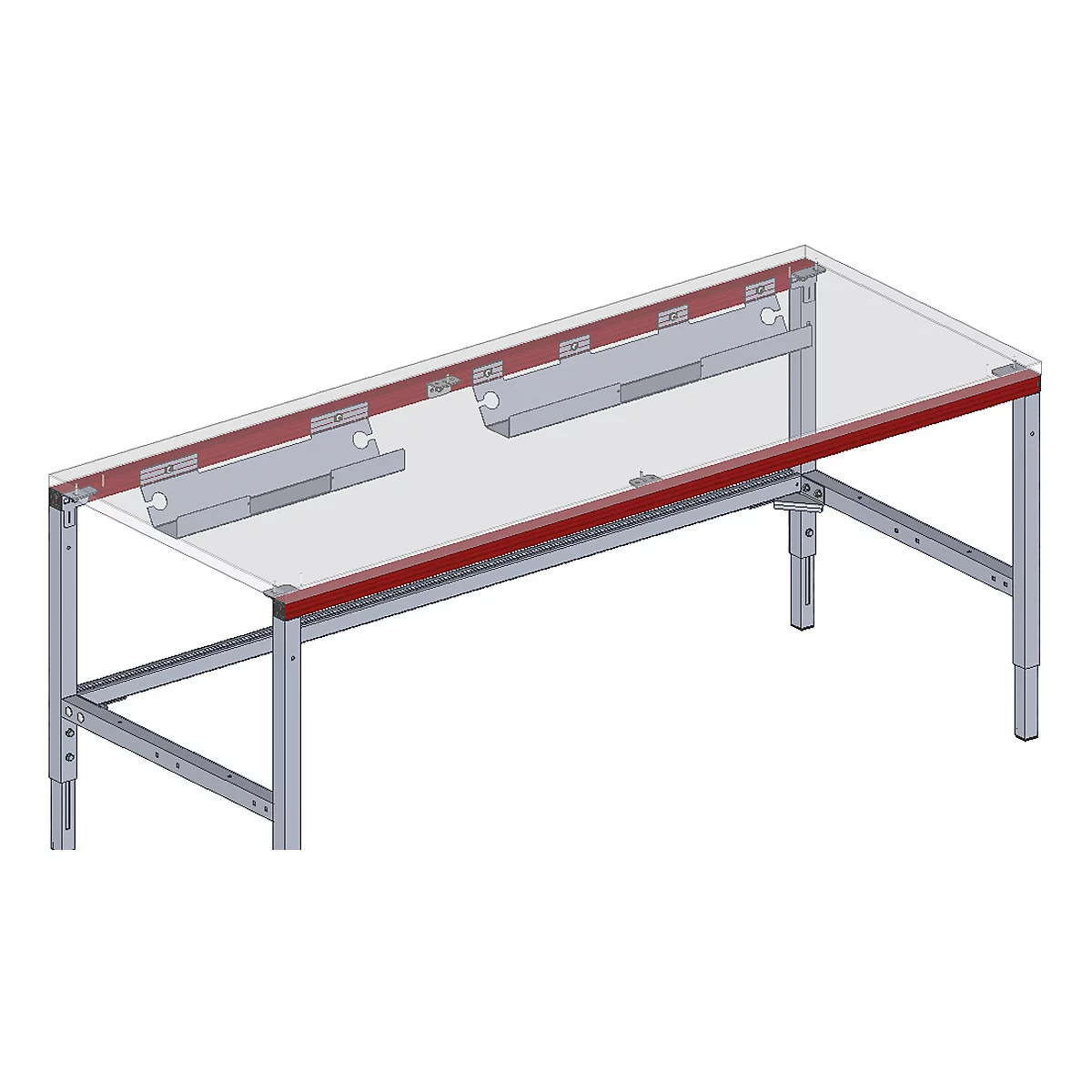 ROCHOLZ kabelgootsysteem Flex, 800 mm, voor zelfmontage