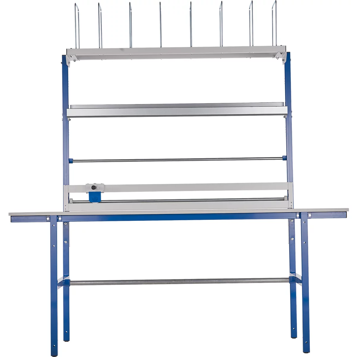 Rocholz Komplett-Packtisch I, inkl. Abrollvorrichtung und Schneidsystem, Arbeitsplatte B 2000 x T 800 mm, bis 100 kg