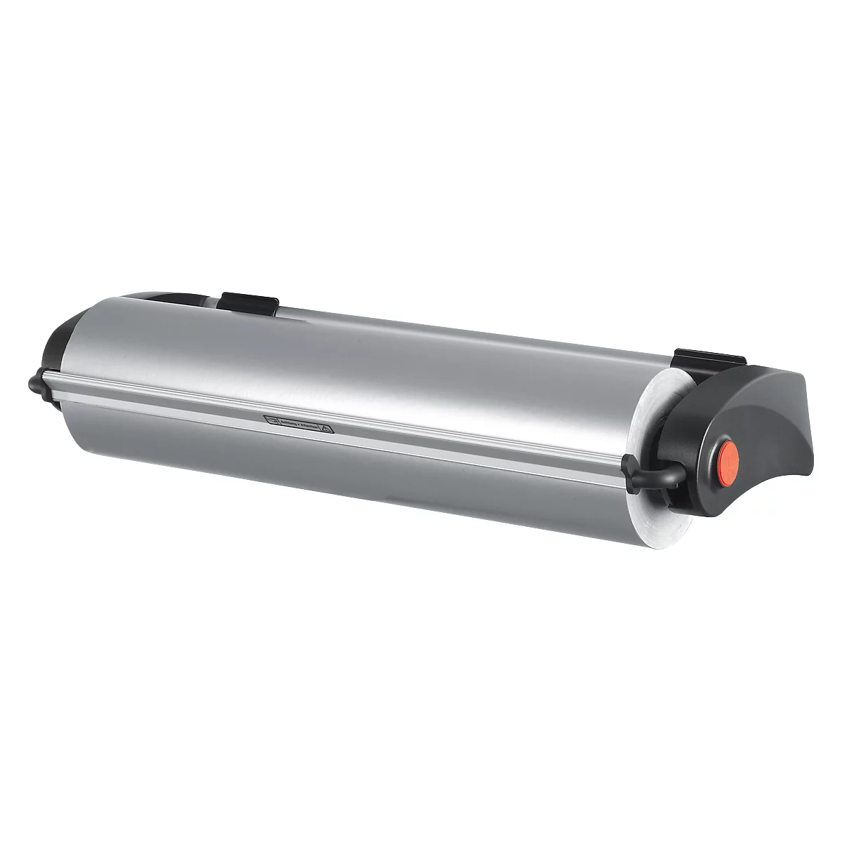 Rocholz Wandabroller Vario 142, B 595 x T 196 x H 100 mm, für Rollen bis 500 mm Breite und Ø 240 mm