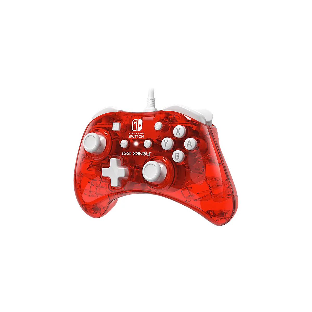 Rock Candy - Game Pad - kabelgebunden - klar - für Nintendo Switch