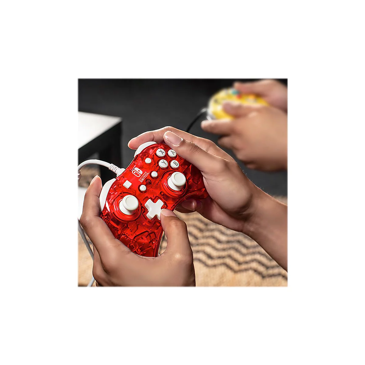Rock Candy - Game Pad - kabelgebunden - klar - für Nintendo Switch