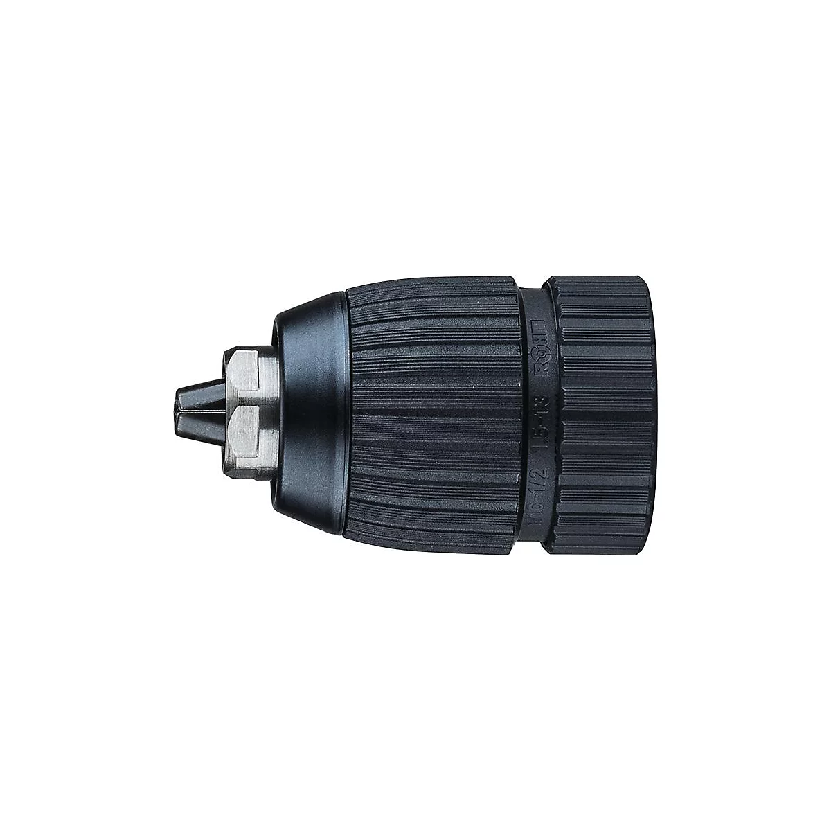 RÖHM snelspanboorhouder, klemming Ø 1-10 mm, 1/2 inch-20 mm opname, slagboorbestendig, radiale vergrendeling, stofbescherming