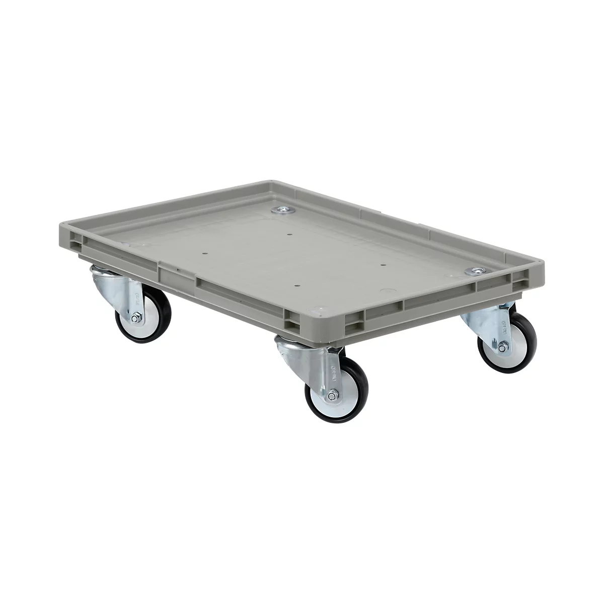 Roll-Fix, kunststof wielen, grijs, 600 x 400 x 125 mm
