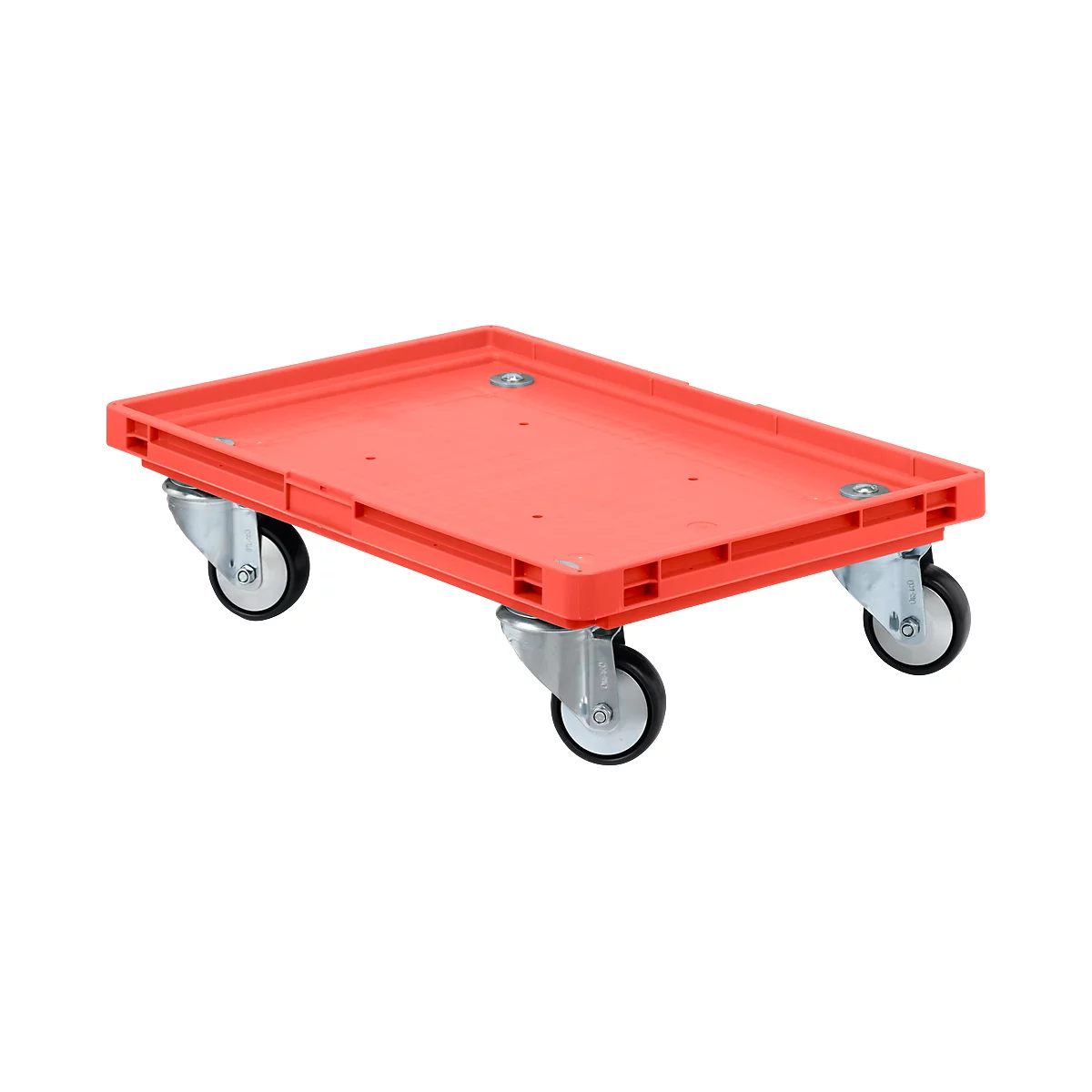 Roll-Fix, Kunststoff-Rollen, rot, 600 x 400 x 125 mm