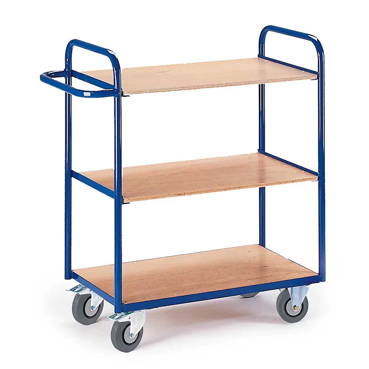 Rollcart etagewagen, met 3 etages, L 1000 x B 500 mm