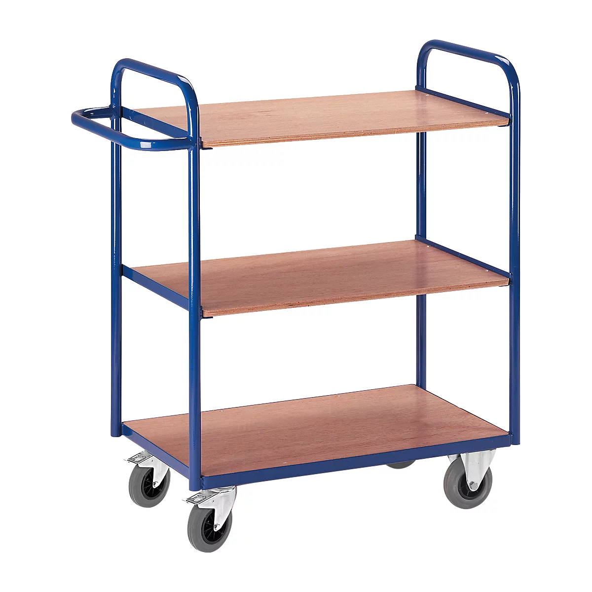 Rollcart etagewagen, met 3 etages, L 800 x B 500 mm