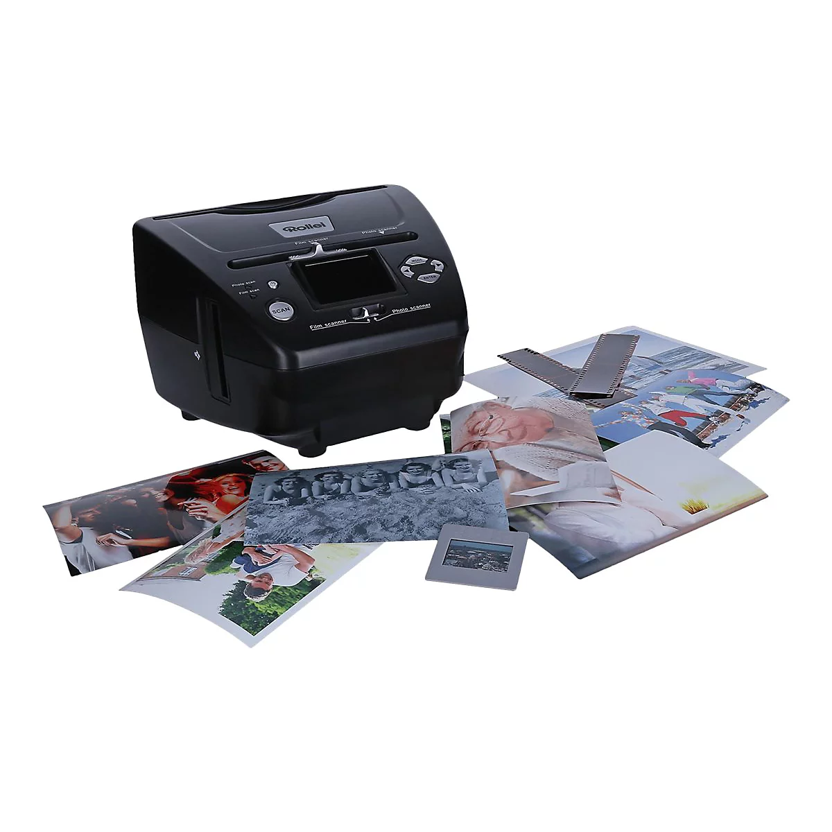 Rollei PDF-S 240 SE - Filmabtaster - 130 x 180 mm - 1800 dpi - USB 2.0
