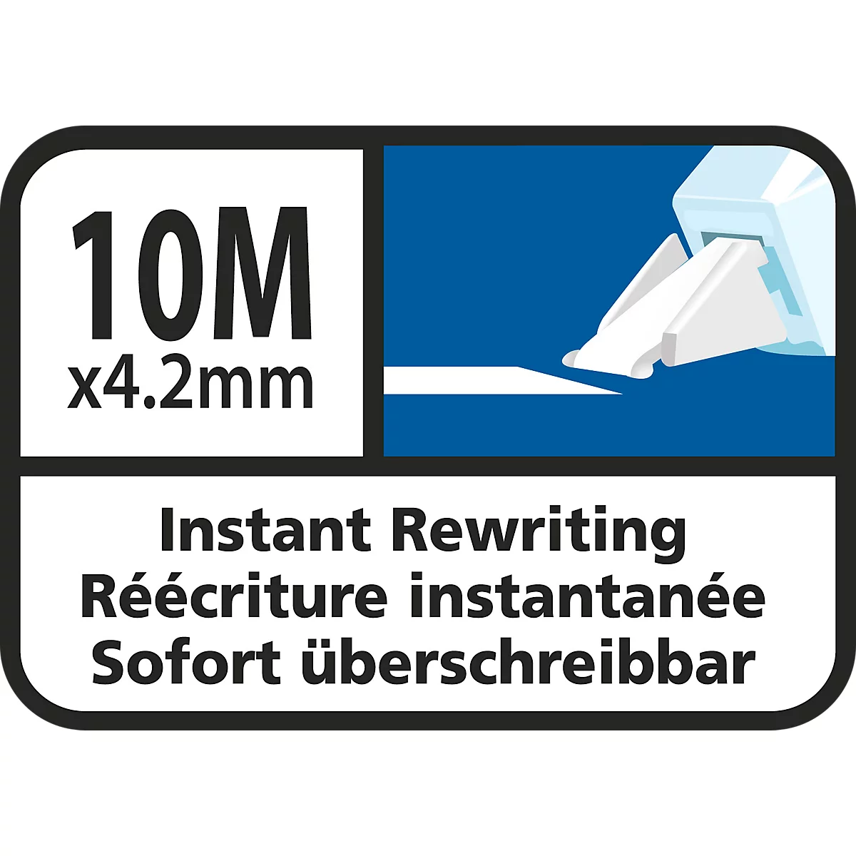 Roller correcteur Tipp-Ex Pocket Mouse avec ruban de 10 m, largeur 4,2 mm, 20 pièces dans le pack avantage 15+5